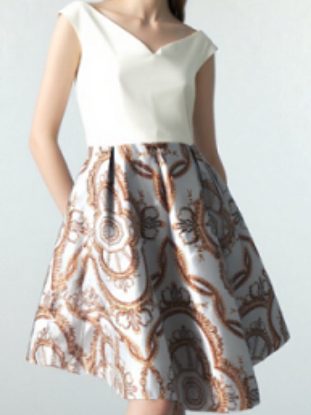 Lais Versailles Jacquard Skirt Dress, by Ted Baker